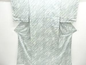 未使用品　抽象模様小紋着物